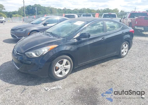 2011 Hyundai Elantra Gls (Ulsan Plant) z USA, uszkodzony, nr VIN KMHDH4AE7BU127797